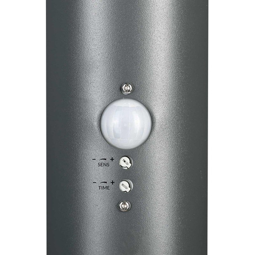 LAMPKA LAMPA OGRODOWA ANTRACYT 100cm CZUJNIK RUCHU