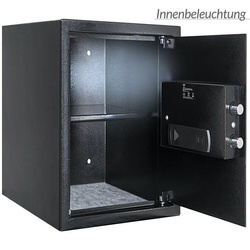 DUŻY SEJF KASETKA NA PIENIĄDZE DOKUMENTY CZARNY