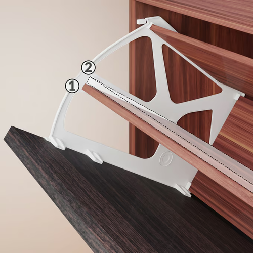 SZAFKA PÓŁKA REGAŁ 3 SZUFLADY NA BUTY CZARNY