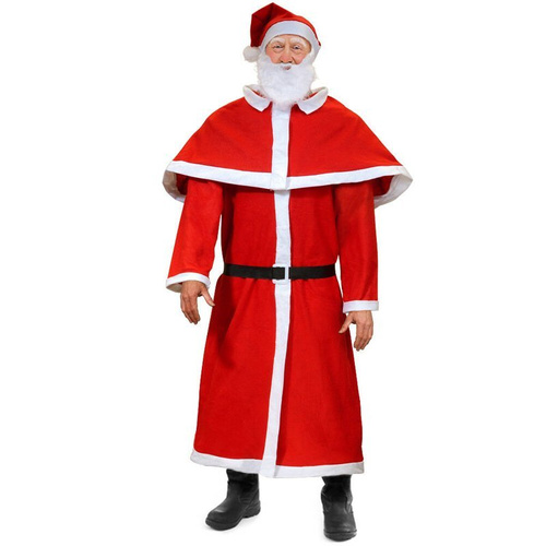 STRÓJ KOSTIUM ŚW. MIKOŁAJA 5 ELEMENTÓW