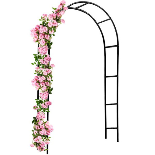 2x PERGOLA METALOWA NA RÓŻĘ,KWIATY ŁUK KWIATOWY 240cm