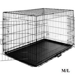DUŻA KLATKA METALOWA KOJEC DLA PSÓW PSA 76x47x53