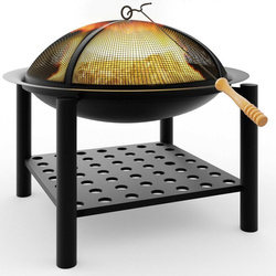 PALENISKO KOMINEK GRILL ZE STALI 55 cm
