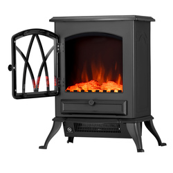 KOMINEK ELEKTRYCZNY GRZEJNIK GRZAŁKA 2000W CZARNY