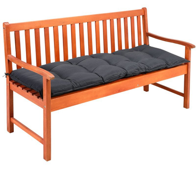 MATERAC PODUSZKA  NA ŁAWKĘ ANTRACYT 145x45x8