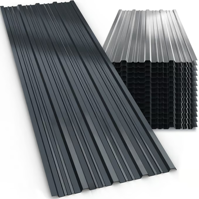 BLACHA TRAPEZOWA OCYNKOWANA ZESTAW 14 szt ANTRACYT 110x46cm