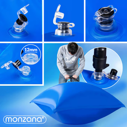 PODUSZKA DMUCHANA DO BASENU NA ZIMĘ XL 240x200cm do -20C