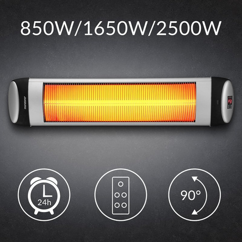 PROMIENNIK CIEPŁA LAMPA GRZEJNIK TARASOWY 2500W