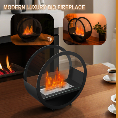 BIOKOMINEK WOLNOSTOJĄCY STOŁOWY DO DOMU OGRODU TARAS 35x15,5x35,5 cm