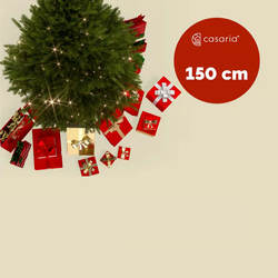 CHOINKA SZTUCZNA 150 CM DRZEWKO ŚWIĄTECZNE ZE STOJAKIEM