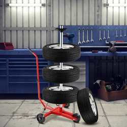 STOJAK NA OPONY FELGI KOŁA DO GARAŻU MAX DO 225mm