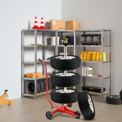 STOJAK NA OPONY FELGI KOŁA DO GARAŻU MAX DO 225mm