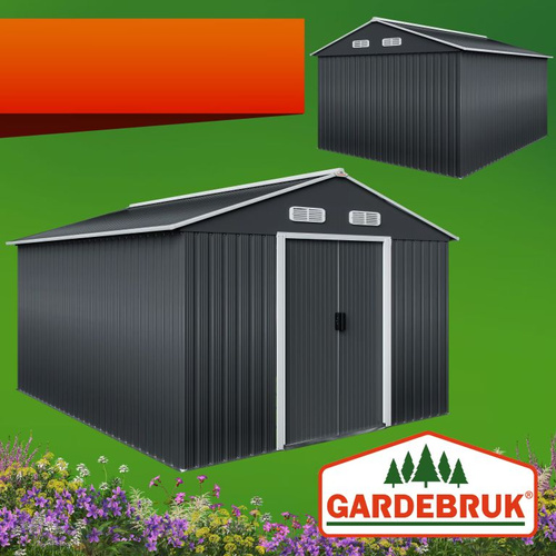 BUDKA ALTANKA NA NARZEDZIA OGRODOWA OGROD 312x257x177,5cm