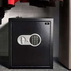 DUŻY SEJF KASETKA NA PIENIĄDZE DOKUMENTY CZARNY
