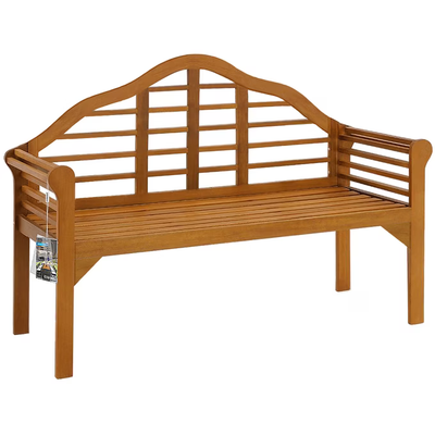 ŁAWKA OGRODOWA DREWNIANA MEBLE OGRODOWE 135 cm