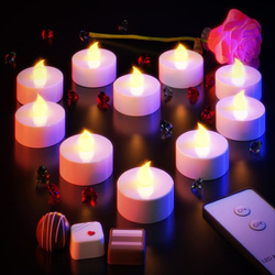 10x ŚWIECZKA ŚWIECA LAMPION LED PILOT