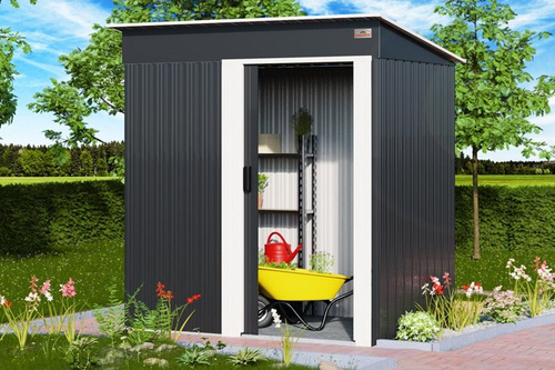 BUDKA ALTANKA NA NARZĘDZIA OGRODOWA OGRÓD 185x165x90cm 