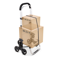 SKŁADANY WÓZEK TORBA NA ZAKUPY NA KÓŁKACH SZARY