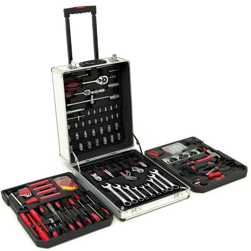 ZESTAW NARZĘDZI KLUCZY 293 WALIZKA ALUMINIOWA