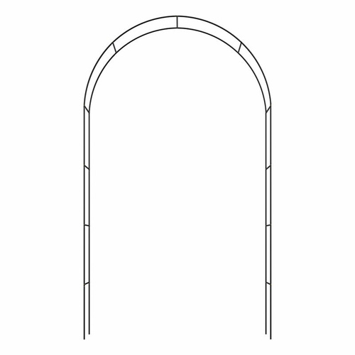 2x PERGOLA METALOWA NA RÓŻĘ,KWIATY ŁUK KWIATOWY 240cm