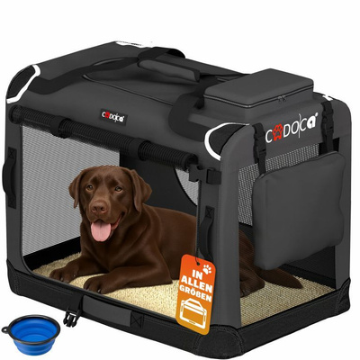 TORBA TRANSPORTOWA TRANSPORTER DLA PSA KOTA  XXL 90x61x65 Antracyt