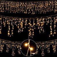 LAMPKI ŚWIĄTECZNE 15m 400LED OZDOBY CHOINKOWE