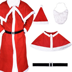 STRÓJ KOSTIUM ŚW. MIKOŁAJA 5 ELEMENTÓW