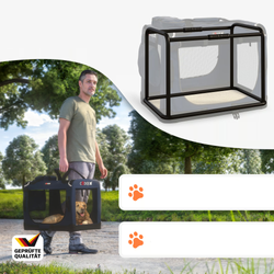 TORBA TRANSPORTOWA TRANSPORTER DLA PSA KOTA  M 60x42x44 Niebieski