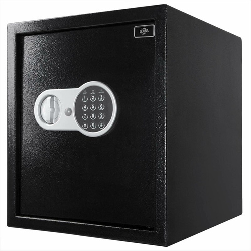 DUŻY SEJF KASETKA NA PIENIĄDZE DOKUMENTY CZARNY