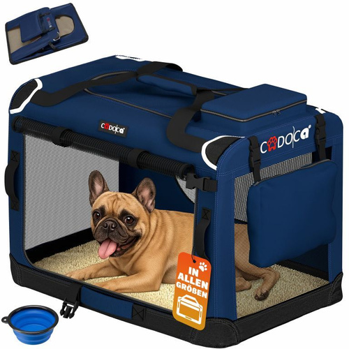 TORBA TRANSPORTOWA TRANSPORTER DLA PSA KOTA  M 60x42x44 Niebieski