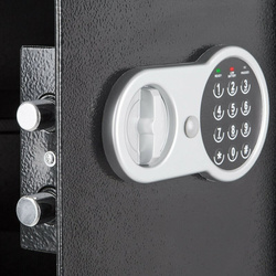 DUŻY SEJF KASETKA NA PIENIĄDZE DOKUMENTY CZARNY