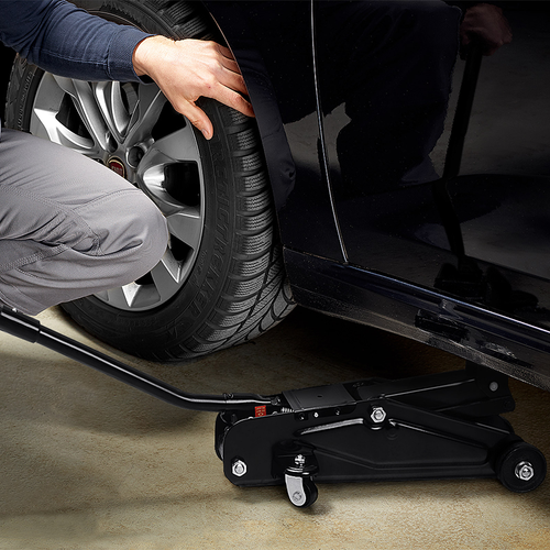 PODNOŚNIK HYDRAULICZNY ŻABA 2000KG 2T LEWAREK 85-330mm + WALIZKA