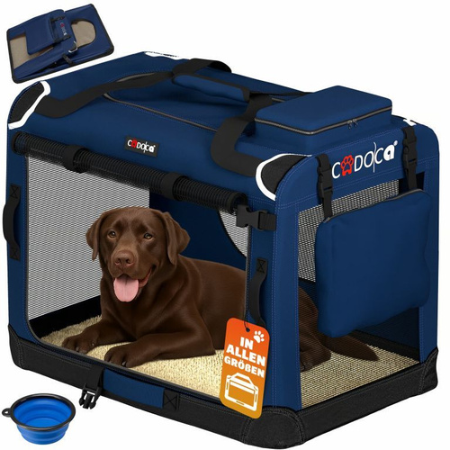 TORBA TRANSPORTOWA TRANSPORTER DLA PSA KOTA XXL 90x61x65 Niebieski