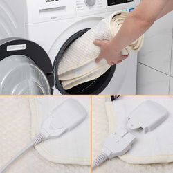 PRZEŚCIERADŁO KOC ELEKTRYCZNY GRZEWCZY 5 POZIOMÓW