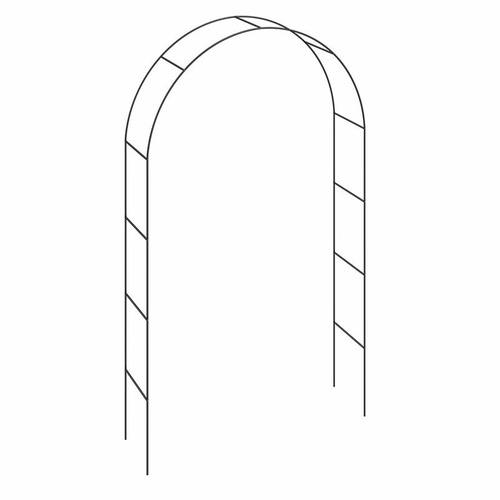 2x PERGOLA METALOWA NA RÓŻĘ,KWIATY ŁUK KWIATOWY 240cm