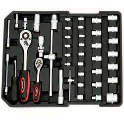 ZESTAW NARZĘDZI KLUCZY 293 WALIZKA ALUMINIOWA