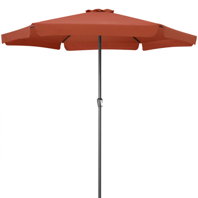 DUŻY PARASOL OGRODOWY O ŚREDNICY 330 CM Z KORBĄ