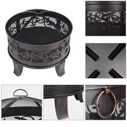 PALENISKO KOMINEK GRILL OGRODOWY 67 cm