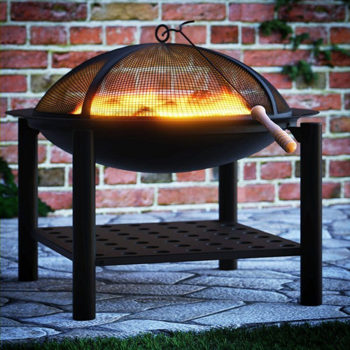 PALENISKO KOMINEK GRILL ZE STALI 55 cm
