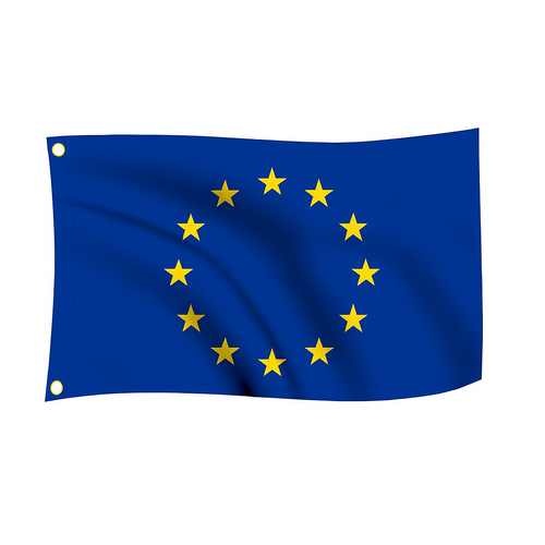 FLAGA UE UNIE EUROPEJSKIEJ EUROPEJSKA NA MASZT 90x150 CM