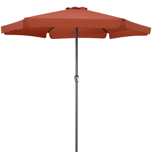 DUŻY PARASOL OGRODOWY O ŚREDNICY 330 CM Z KORBĄ