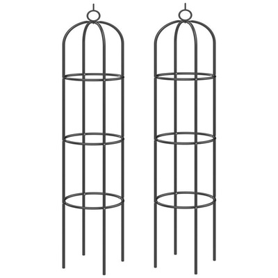 2x DZWON ŁUK PODPORA  NA RÓŻE  200 CM PERGOLA STOJAK