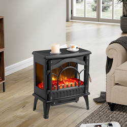 KOMINEK ELEKTRYCZNY GRZEJNIK GRZAŁKA 2000W CZARNY