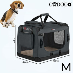 TORBA TRANSPORTOWA TRANSPORTER DLA PSA KOTA  M 60x42x44 Antracyt 