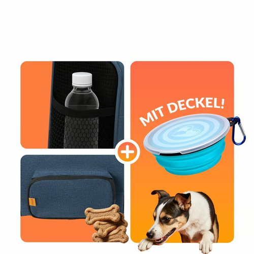 TORBA TRANSPORTOWA TRANSPORTER DLA PSA KOTA 44x34x31 do 20kg Niebieski