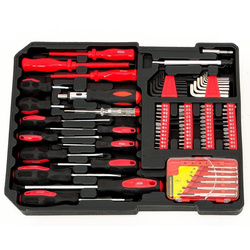 ZESTAW NARZĘDZI KLUCZY 293 WALIZKA ALUMINIOWA