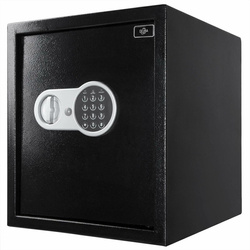 DUŻY SEJF KASETKA NA PIENIĄDZE DOKUMENTY CZARNY