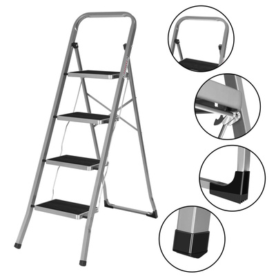 DRABINA DOMOWA GOSPODARCZA 4 STOPNIOWA DO 150 KG