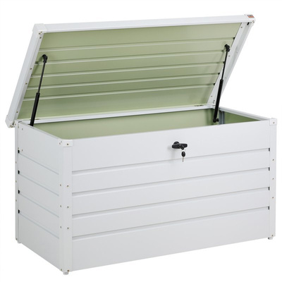 KUFER SKRZYNIA METALOWA OGRODOWA MAGAZYN SCHOWEK