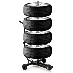 STOJAK NA OPONY FELGI  KOŁA DO GARAŻU MAX DO 225mm